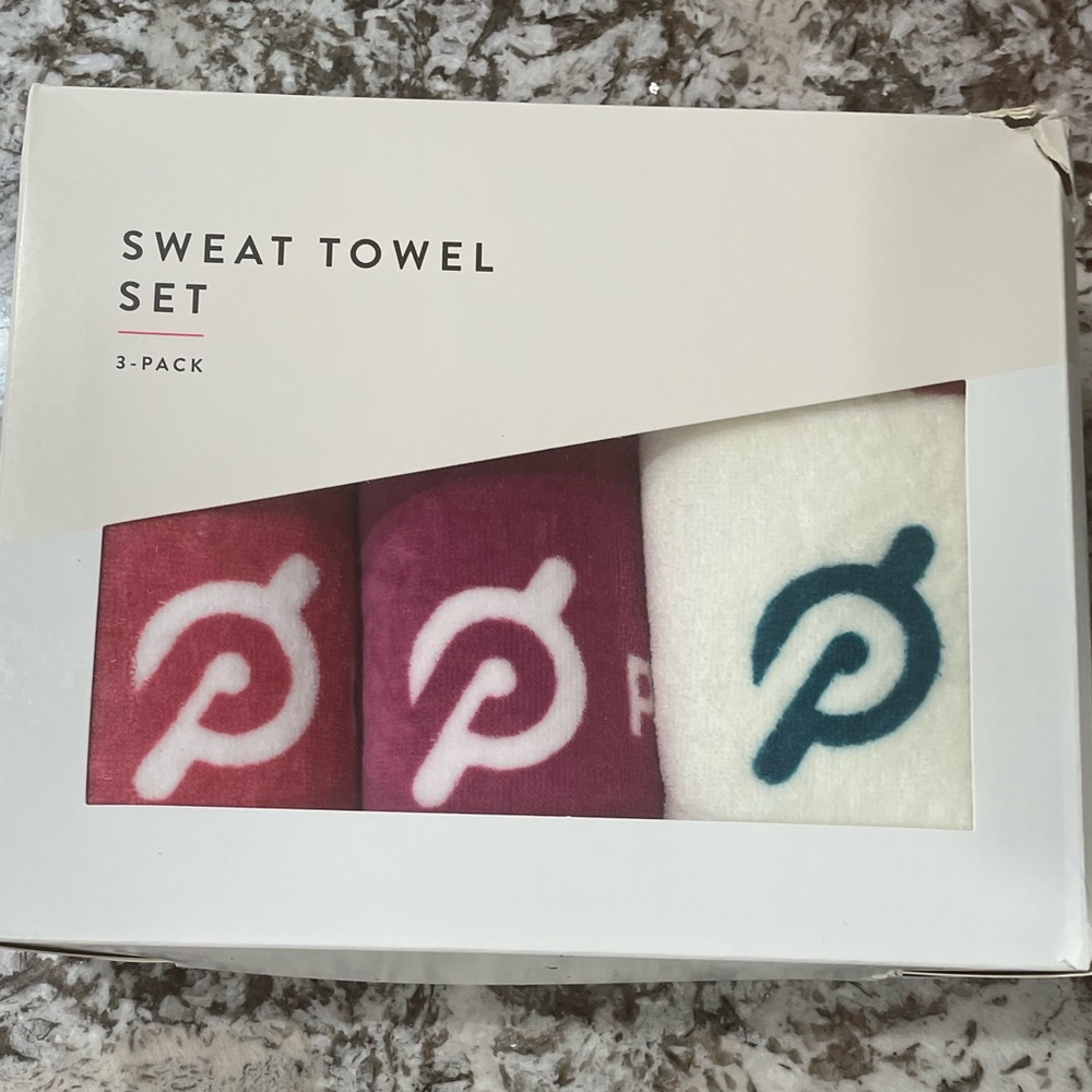 Peloton sweat towel